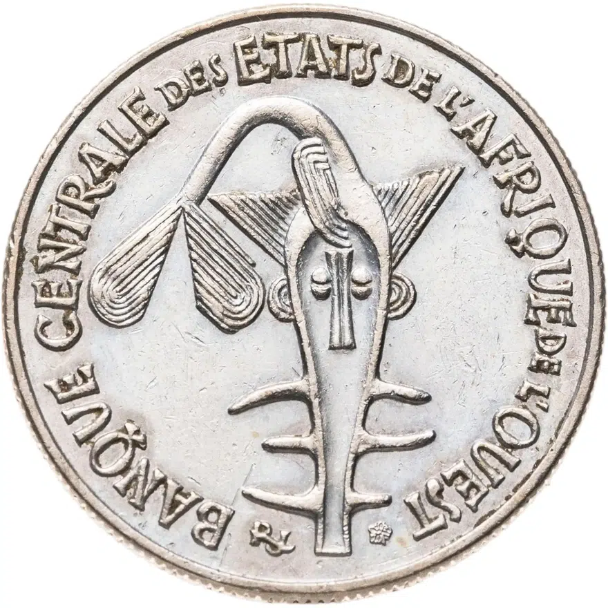 Западная Африка (BCEAO) 50 франков (francs) 1996, реверс
