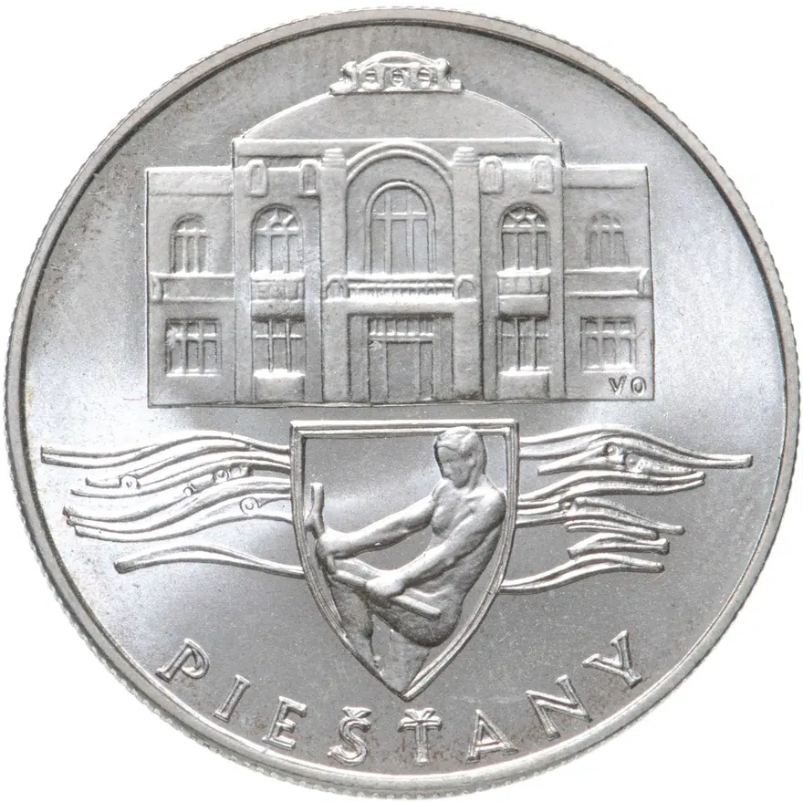 Чехословакия 50 крон (korun) 1991  Пьештяны, аверс