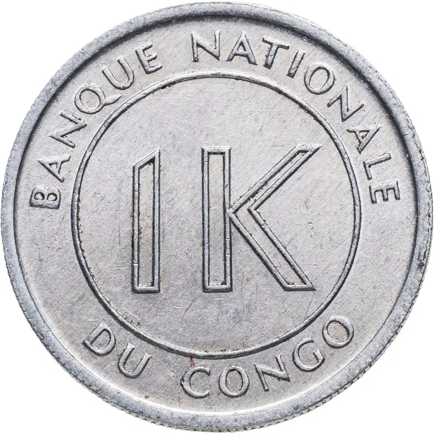Конго (ДРК) 1 ликута (likuta) 1967