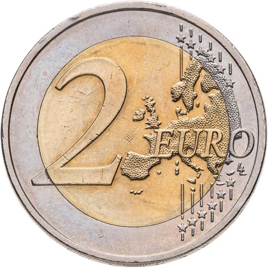 Германия 2 евро (euro) 2011 Федеральные земли Германии - Кёльнский собор, Северный Рейн — Вестфалия, знак монетного двора "A" - Берлин, реверс