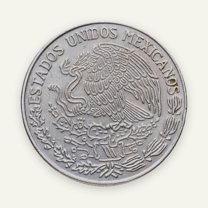 Мексика 1 песо (peso) 1976, реверс