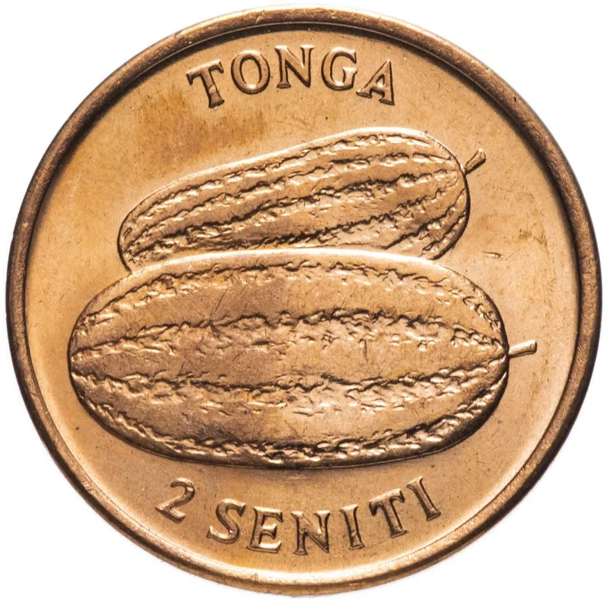 Тонга 2 сенити (seniti) 1975