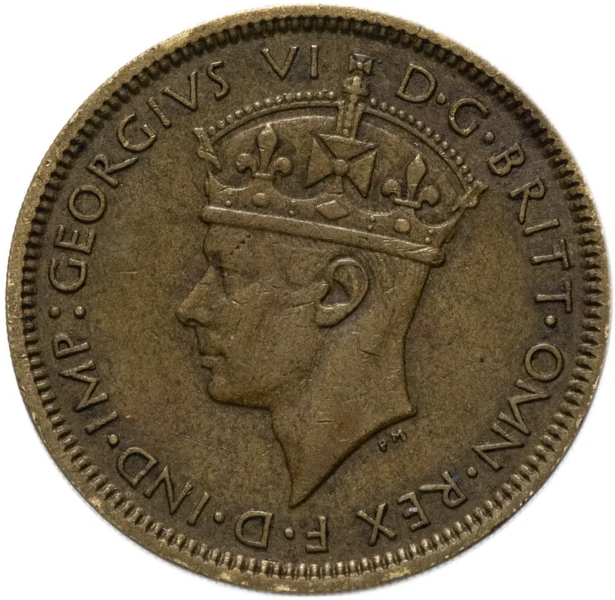 Британская Западная Африка 1 шиллинг (shilling) 1938, реверс