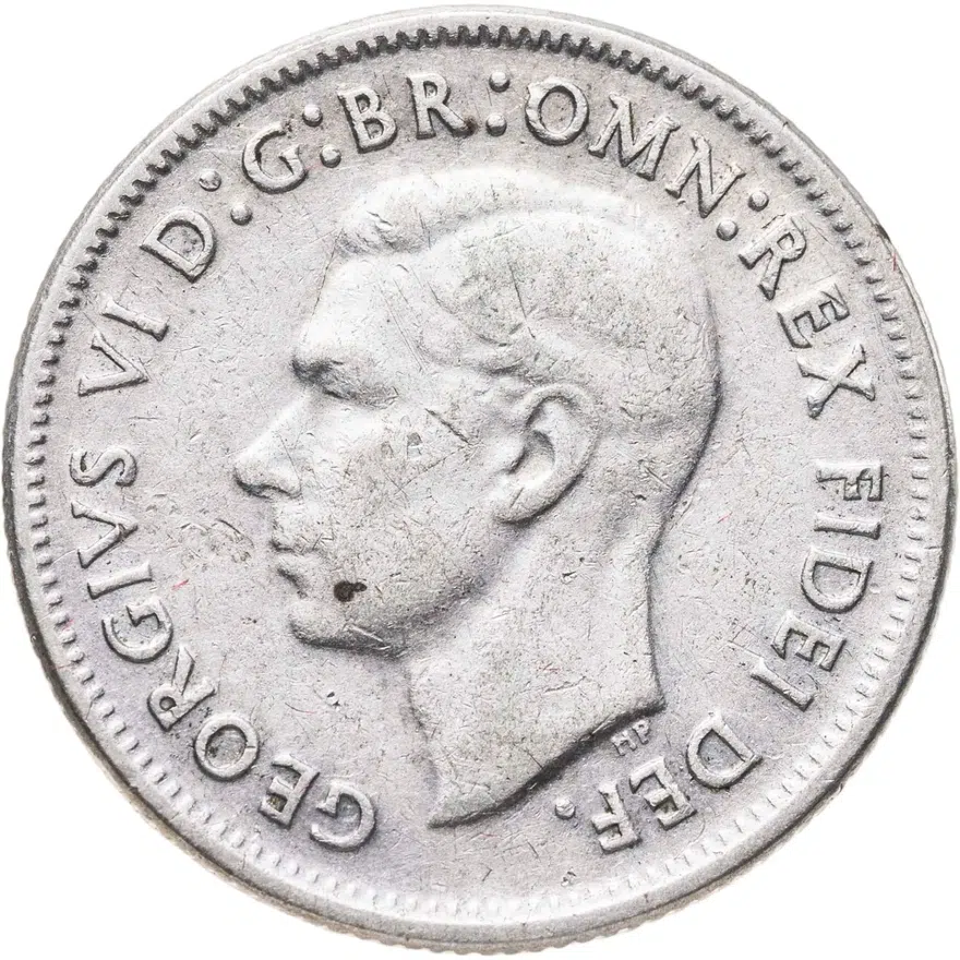 Австралия 1 шиллинг (shilling) 1950, реверс