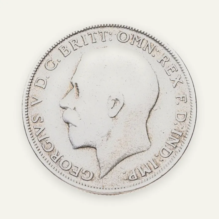 Великобритания 2 шиллинга (флорин, shillings) 1920
