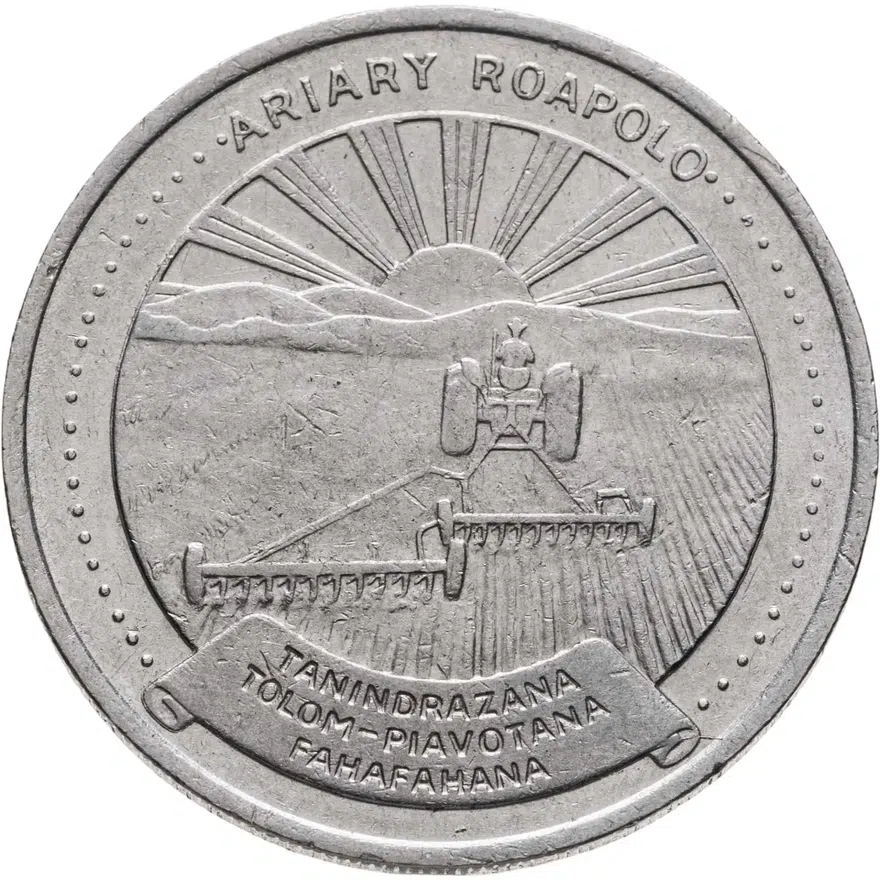 Мадагаскар 20 ариари (ariary) 1978, реверс