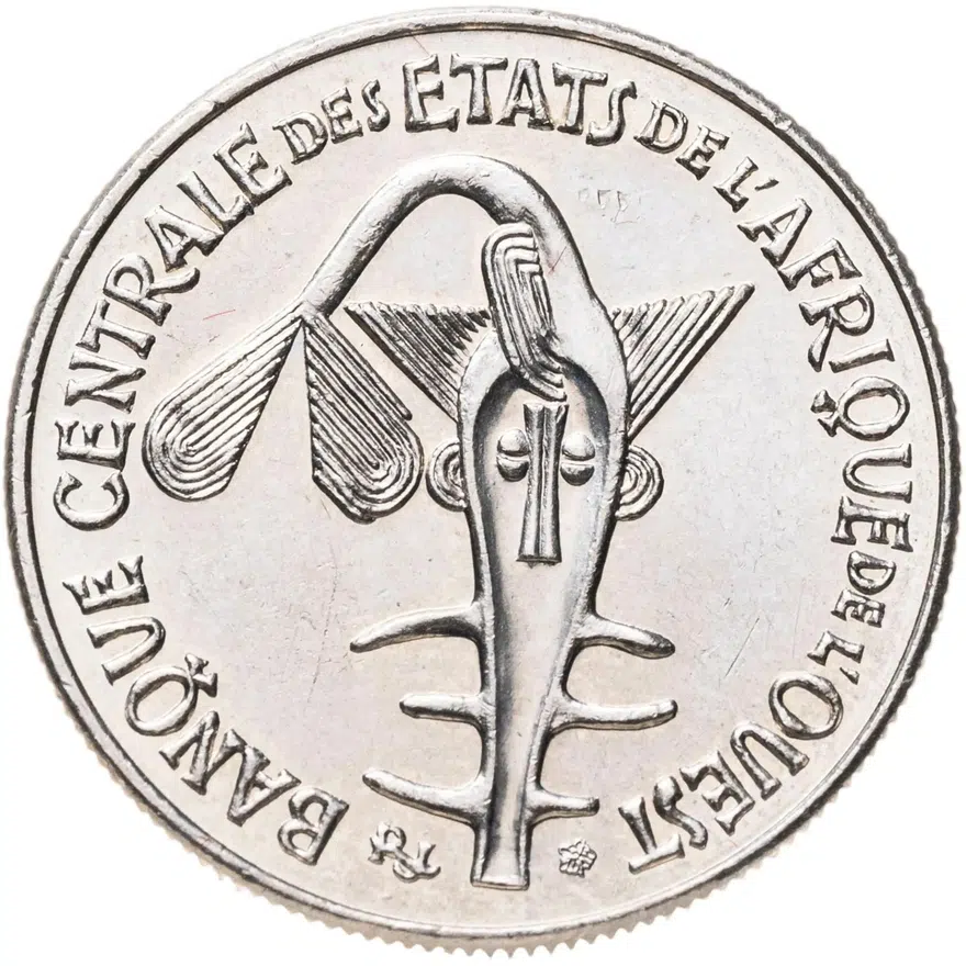 Западная Африка (BCEAO) 50 франков (francs) 1991