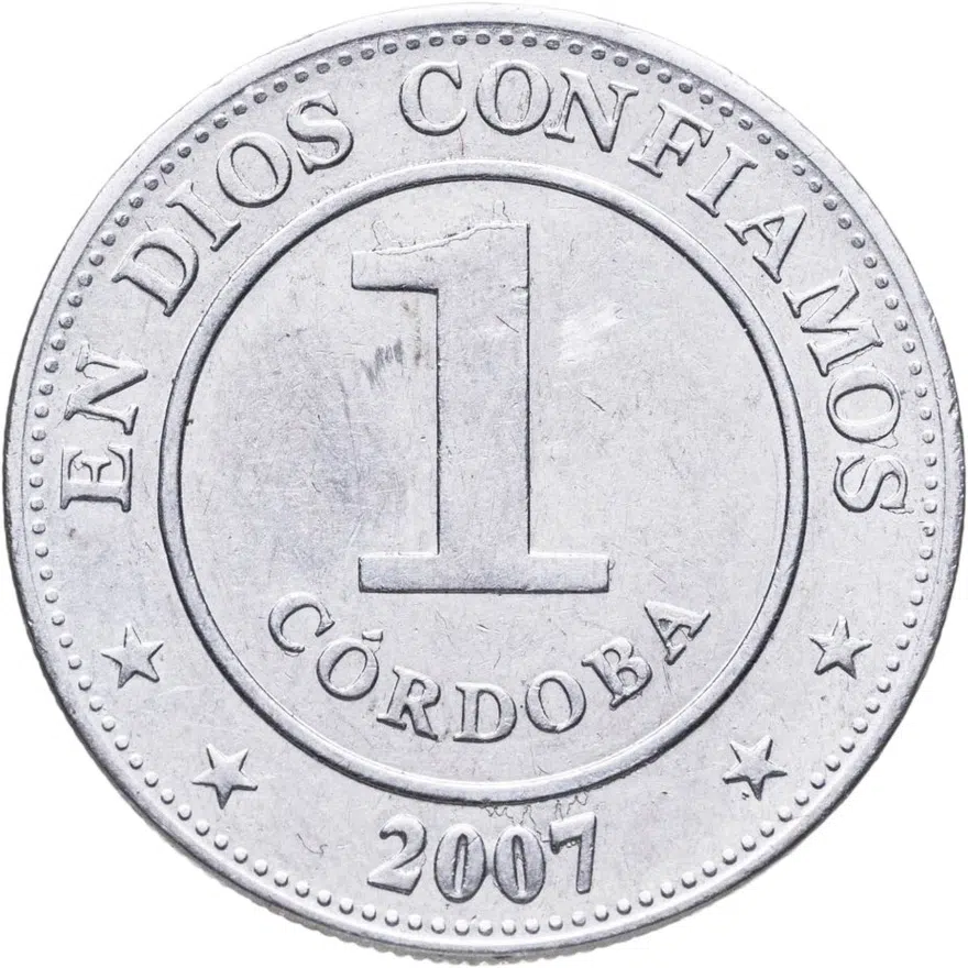 Никарагуа 1 кордоба (cordoba) 2007