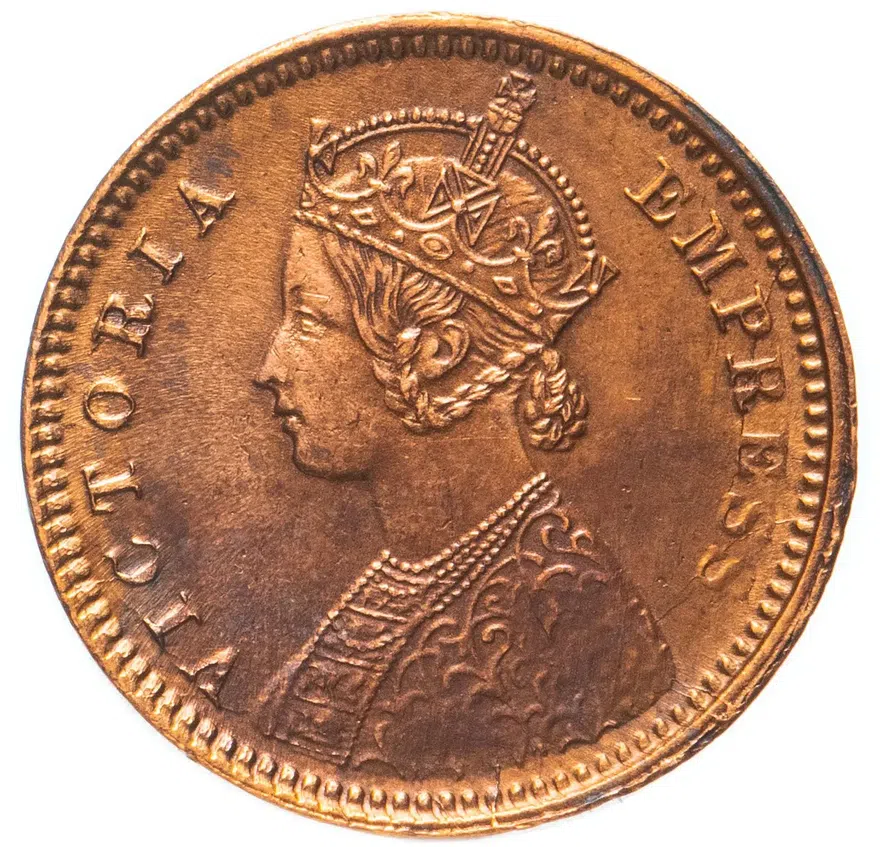 Индия (Британская) 1/12 анны (anna) 1889