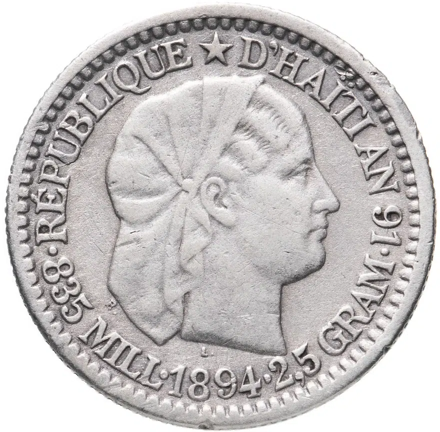 Гаити 10 сантимов (centimes) 1894