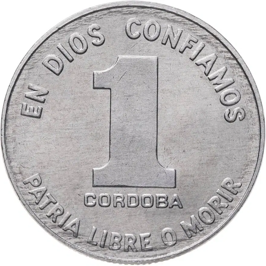 Никарагуа 1 кордоба (cordoba) 1984