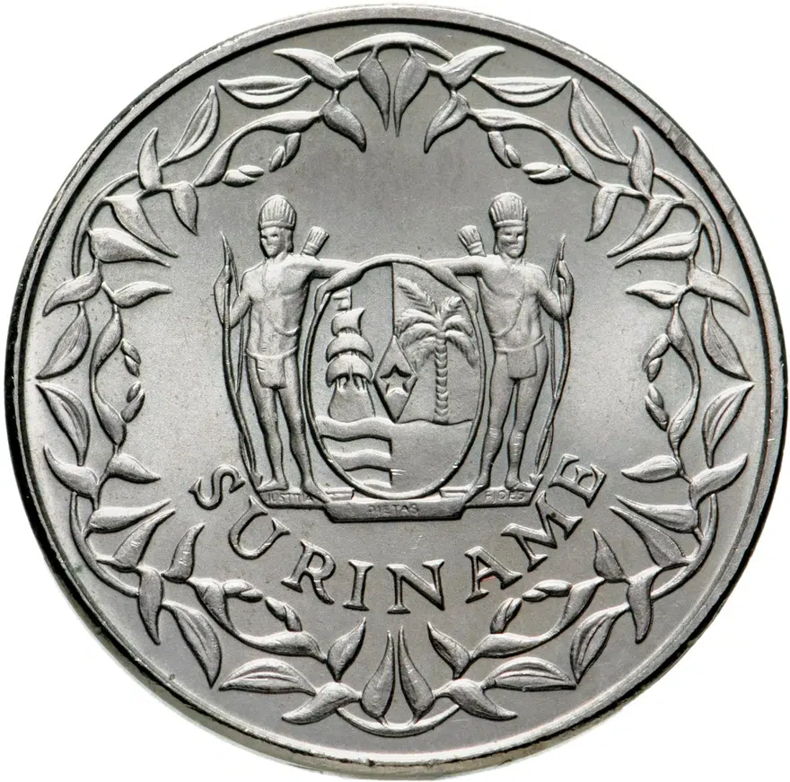Суринам 250 центов (cents) 1987