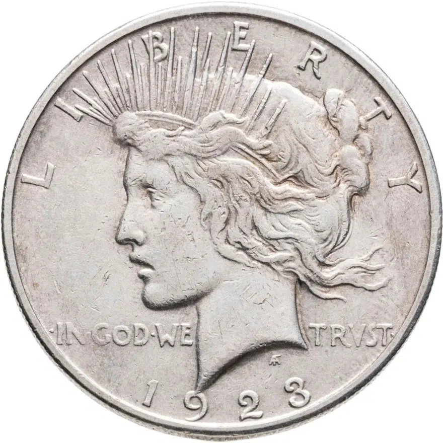 США 1 доллар 1923 "S"
