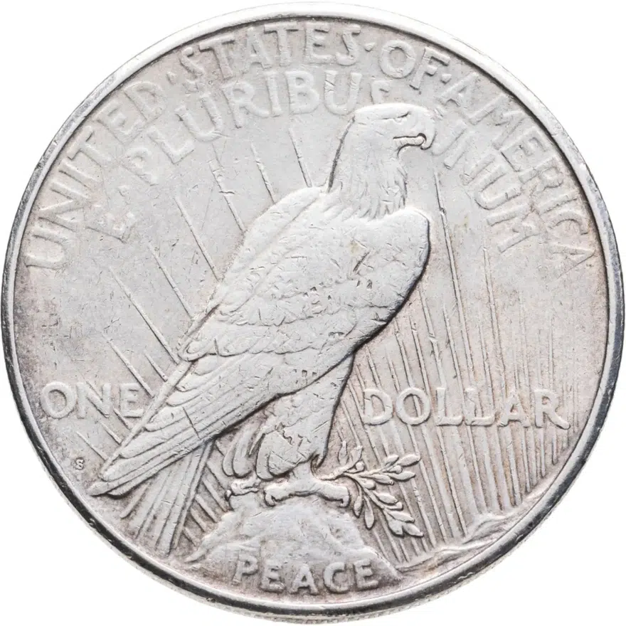 США 1 доллар 1923 "S", реверс