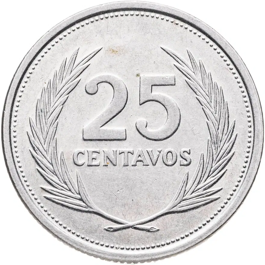 Сальвадор 25 сентаво (centavos) 1994