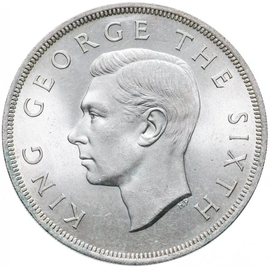 Новая Зеландия 1 крона (crown) 1949, реверс
