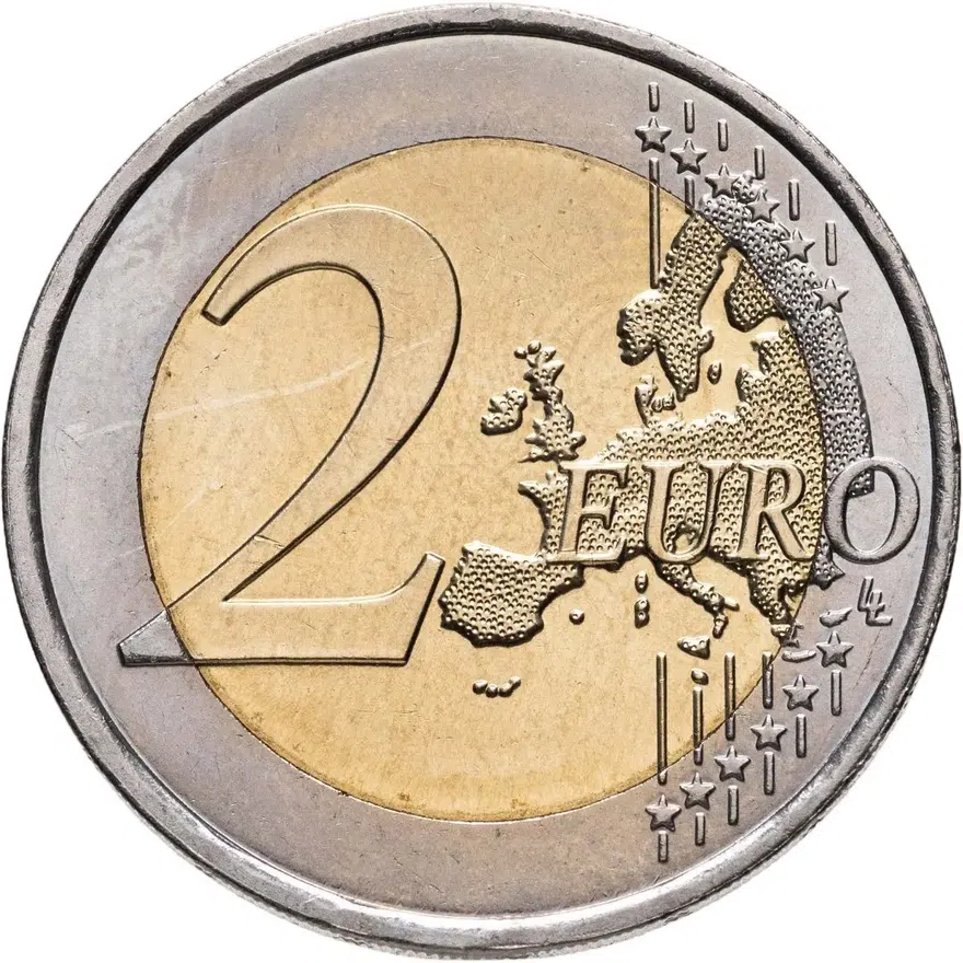 Люксембург 2 euro (евро) 2007 50-летие подписания Римского договора, реверс