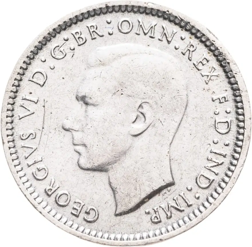 Австралия 3 пенса (pence) 1944