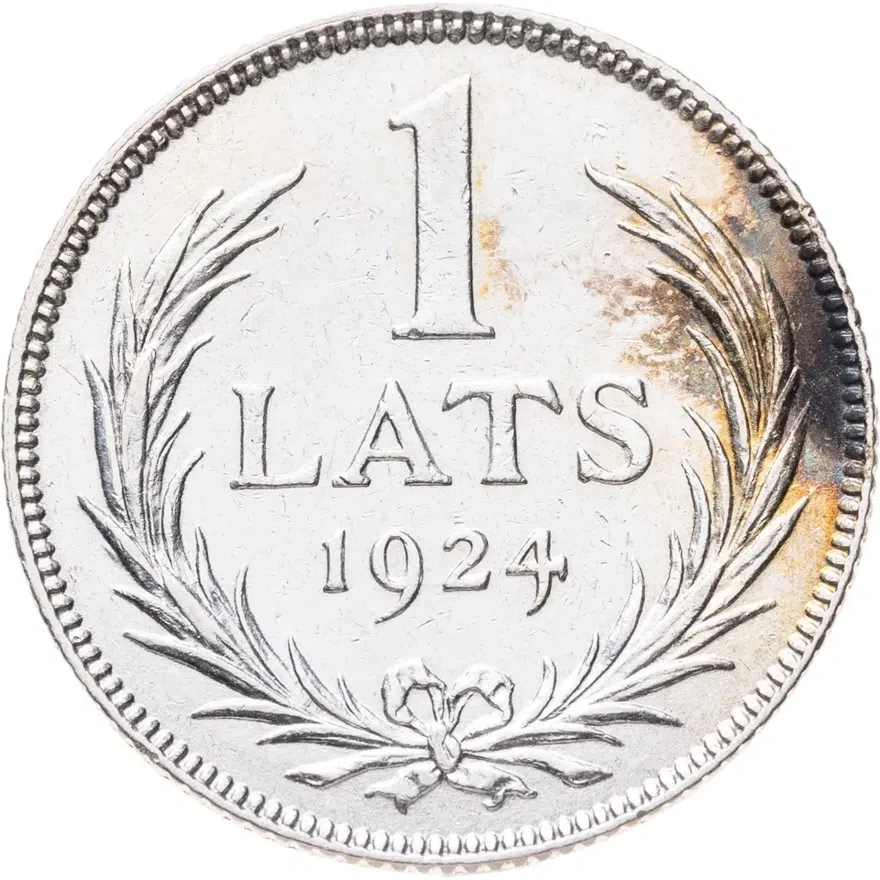 Латвия 1 лат (lats) 1924
