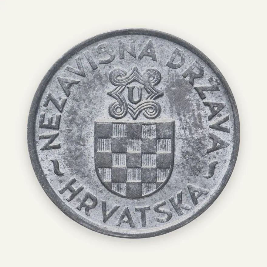 Хорватия 2 куны (kune) 1941, реверс