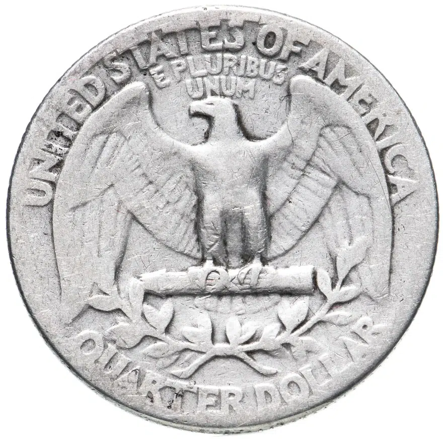США 1/4 доллара (25 центов, квотер, quarter dollar) 1943 S, реверс