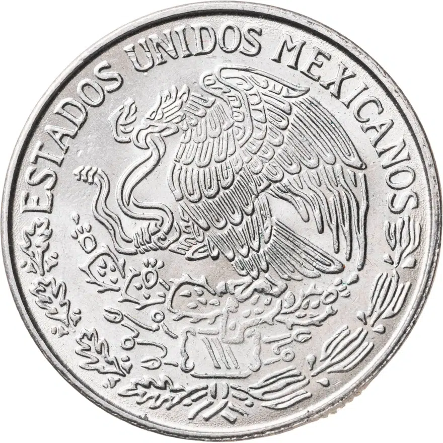 Мексика 1 песо (peso) 1971, реверс