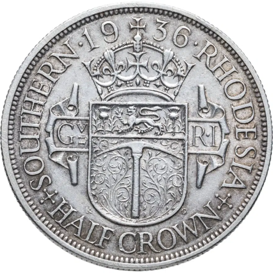 Южная Родезия 1/2 кроны (crown) 1936