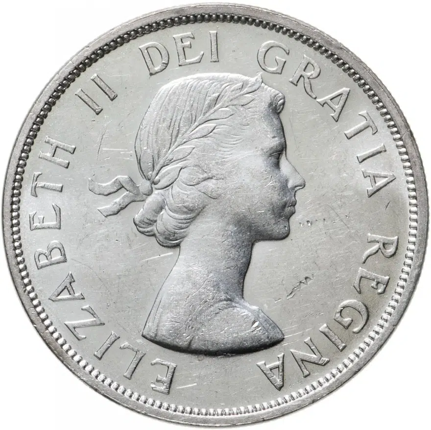 Канада 1 доллар (dollar) 1962, реверс