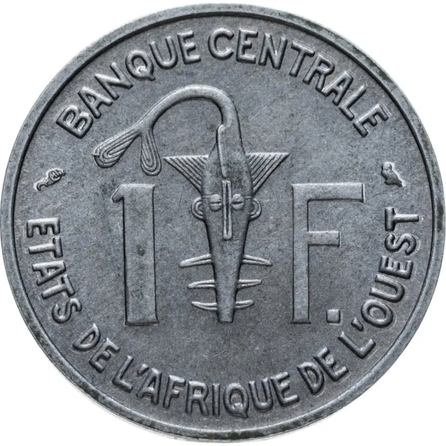 Западная Африка (BCEAO) 1 франк (franc) 1963, реверс