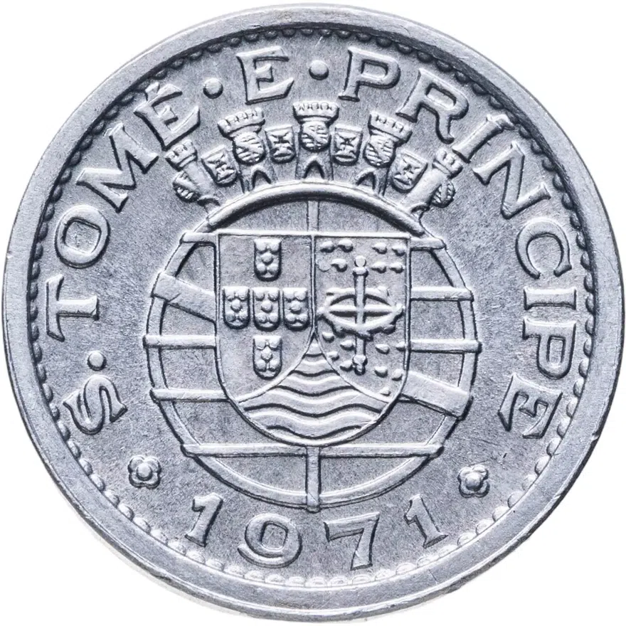 Сан-Томе и Принсипи 10 сентаво (centavos) 1971, реверс
