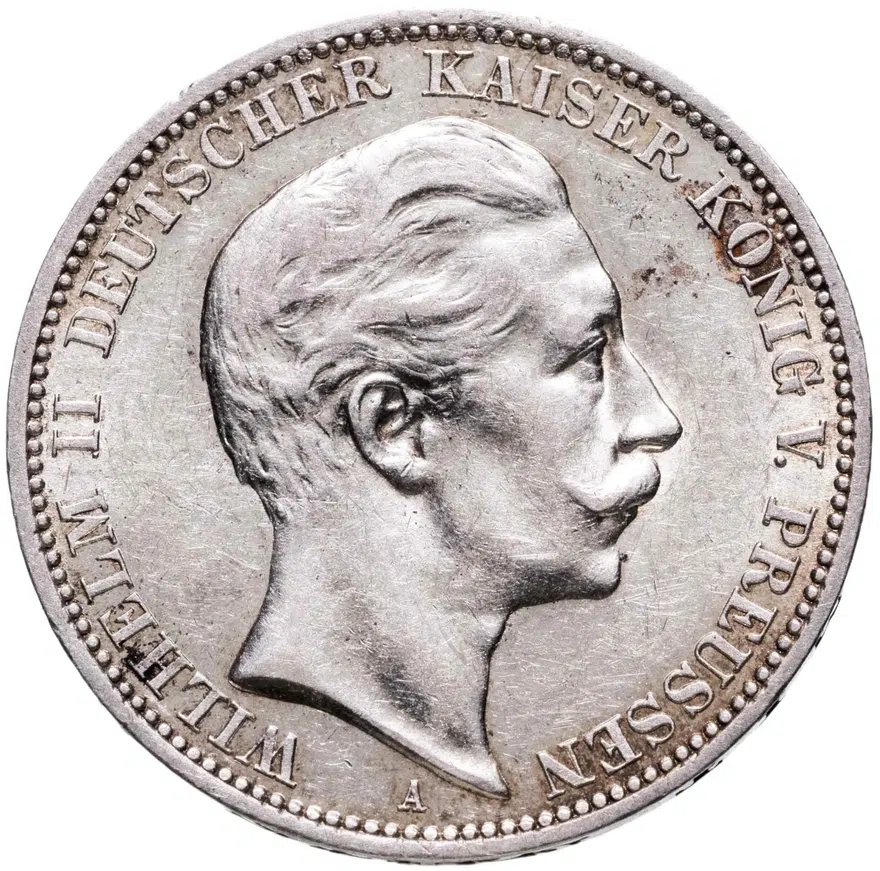 Германия (Империя) 3 марки (mark) 1912 A  Пруссия