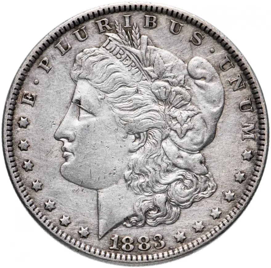 США 1 доллар 1883 (Моргановский доллар), реверс