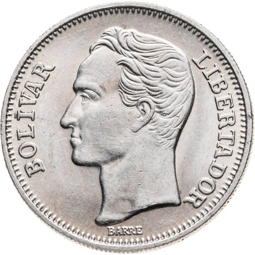 Венесуэла 1 боливар (bolivar) 1967