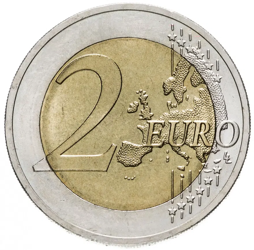 Германия 2 евро 2012 G "10 лет евро", реверс