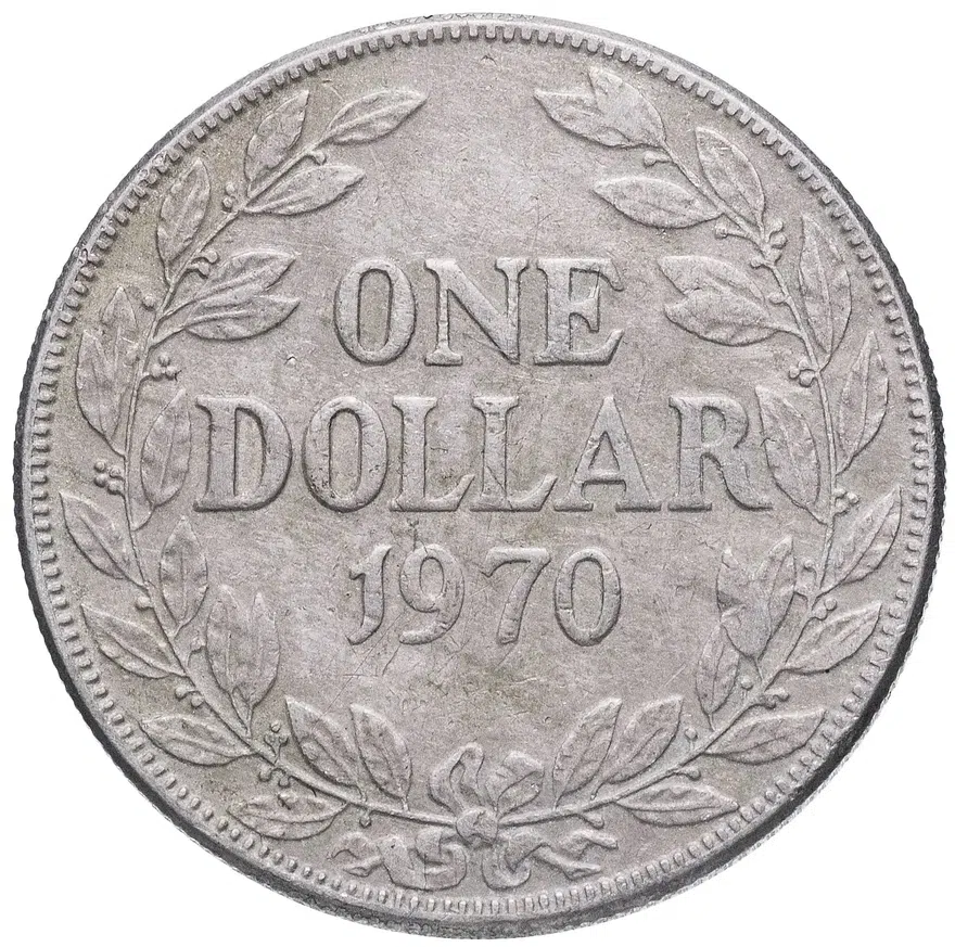 Либерия 1 доллар 1970