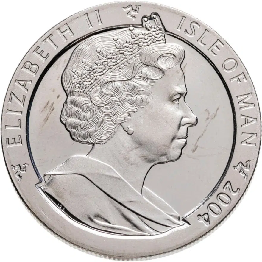 Остров Мэн 1 крона (crown) 2004 XXVIII летние Олимпийские Игры, Афины 2004 - Парусный спорт, реверс