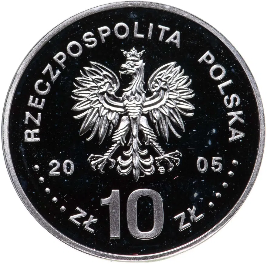 Польша 10 злотых (zlotych) 2005  Польские Короли - Станислав II Август Понятовский (1764-1795) бюст, реверс