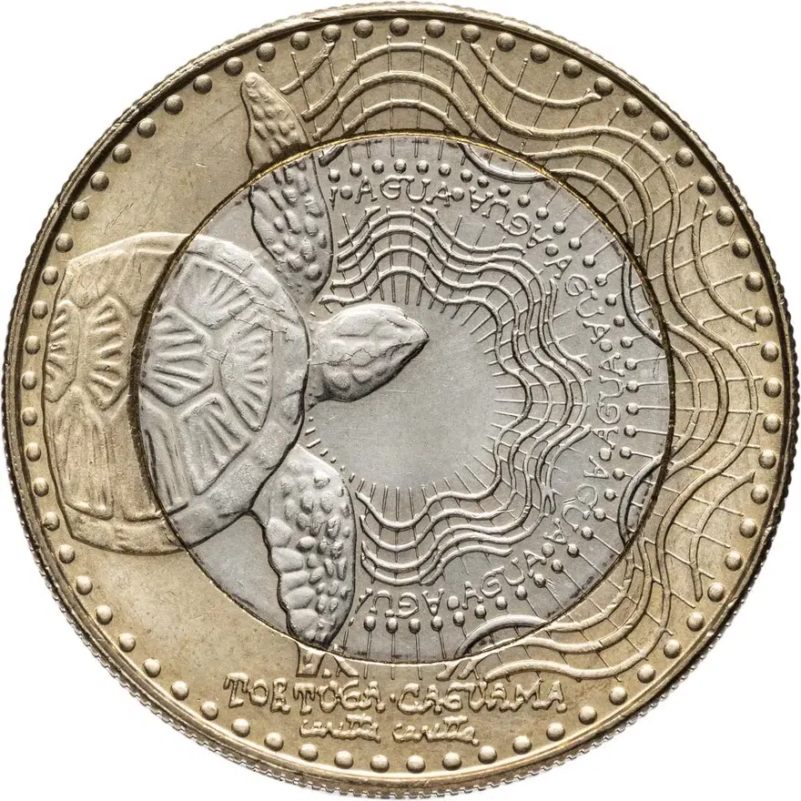 Колумбия 1000 песо (pesos) 2016, реверс