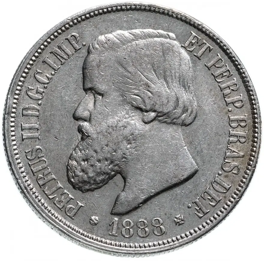 Бразилия 1000 рейс (reis) 1888