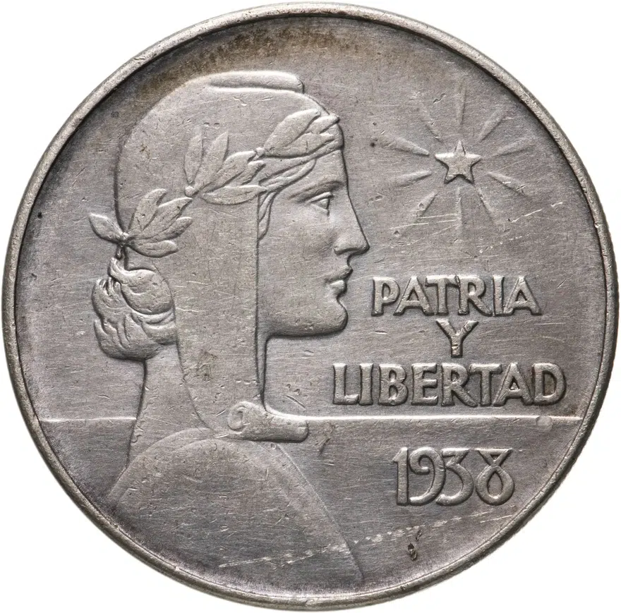 Куба 1 песо (peso) 1938
