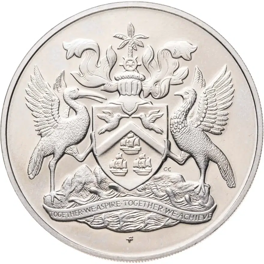 Тринидад и Тобаго 1 доллар (dollar) 1971 FM, реверс