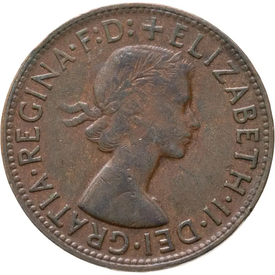 Австралия 1 пенни (penny) 1962, реверс