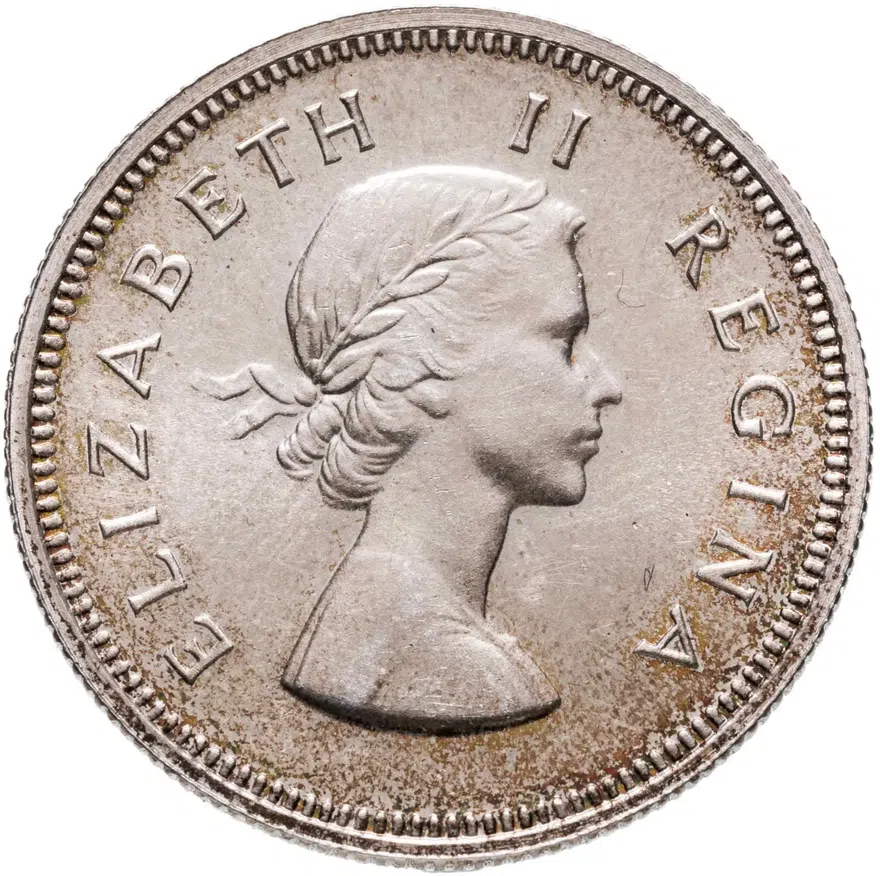 ЮАР 2 шиллинга (флорин, shillings) 1954