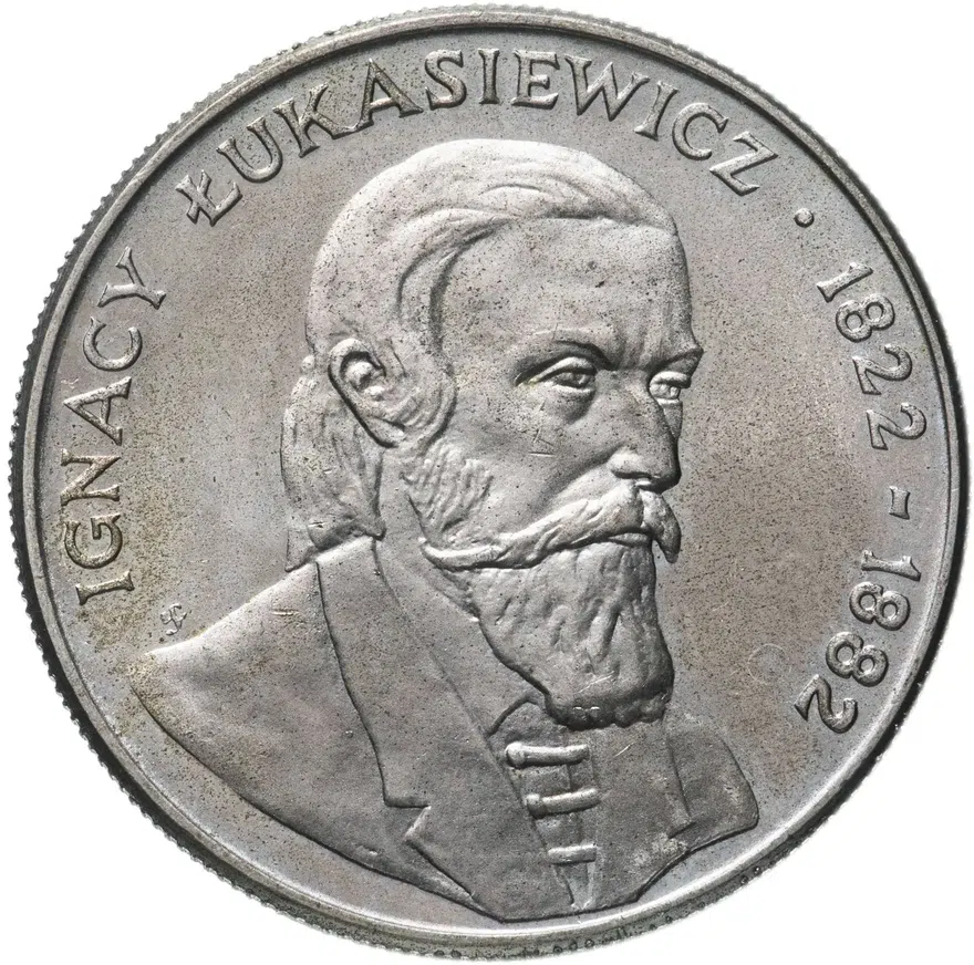 Польша 50 злотых (zlotych) 1983  Польские ученые - Игнатий Лукашевич