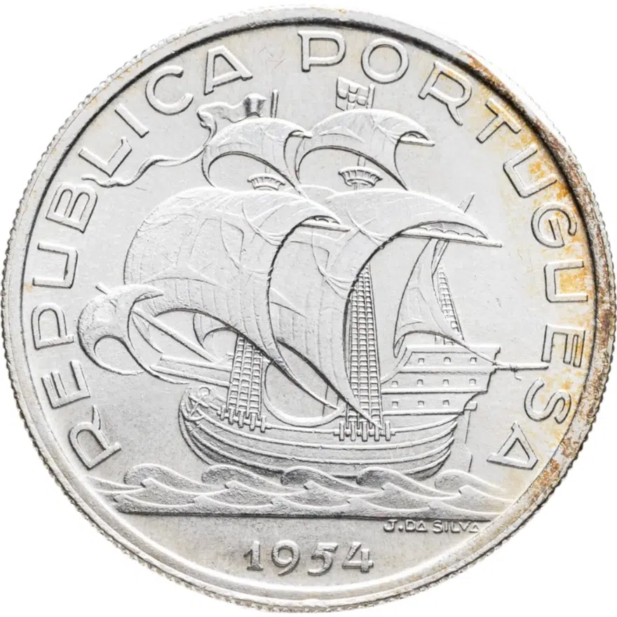 Португалия 10 эскудо (escudos) 1954