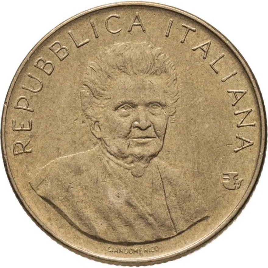Италия 200 лир (lire) 1980  FAO (ФАО) - Международный женский год, реверс