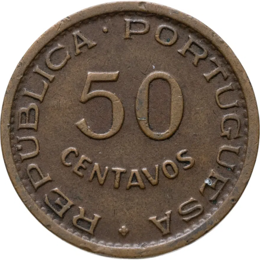 Ангола 50 сентаво (centavos) 1961