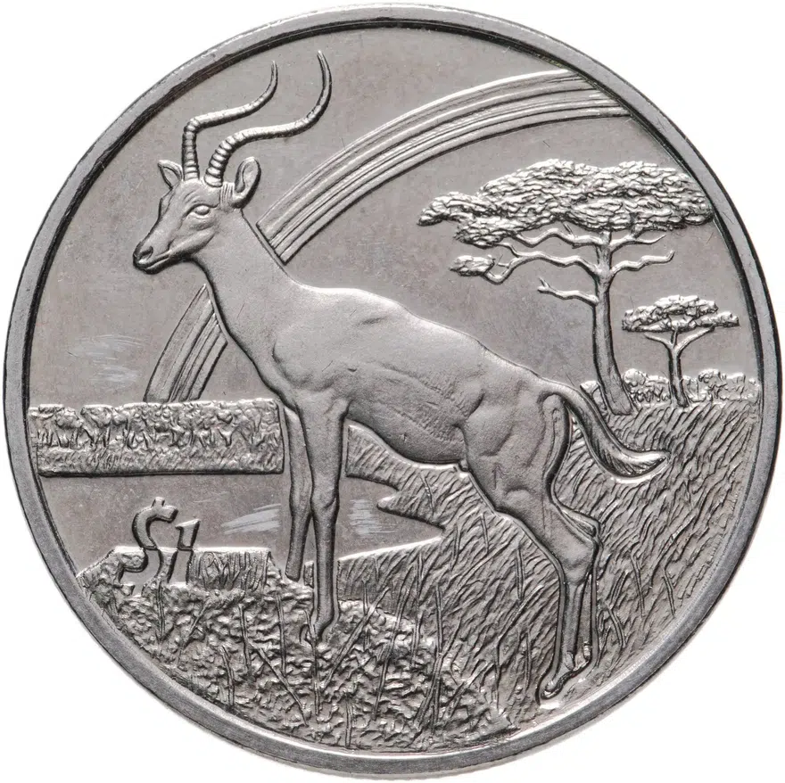 Сьерра-Леоне 1 доллар (dollar) 2006  Животные - Импала