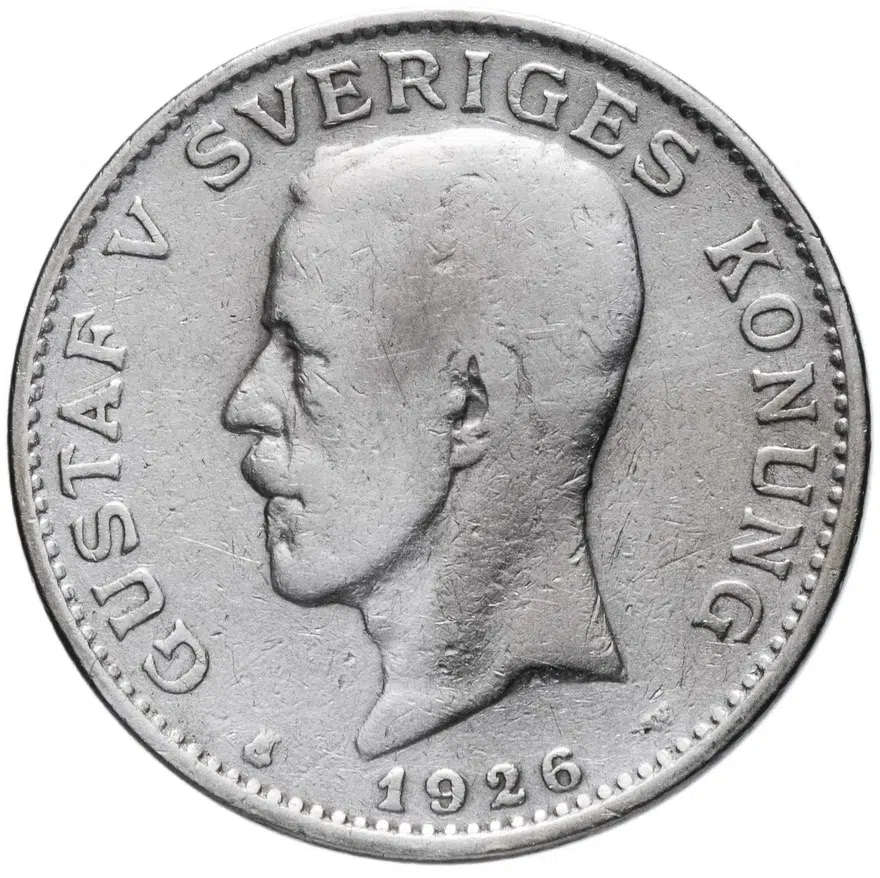 Швеция 1 крона (krona) 1926