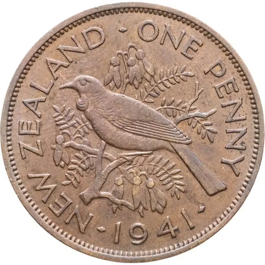 Новая Зеландия 1 пенни (penny) 1941